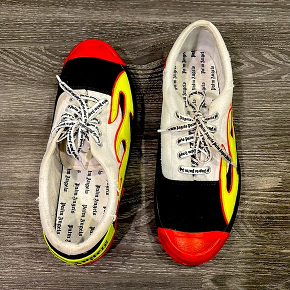 Palm Angels Flame Sneakers - Picture 3 of 4